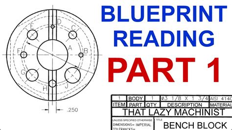 blueprint reading fundametals for cnc machines|how to read a part blueprint.